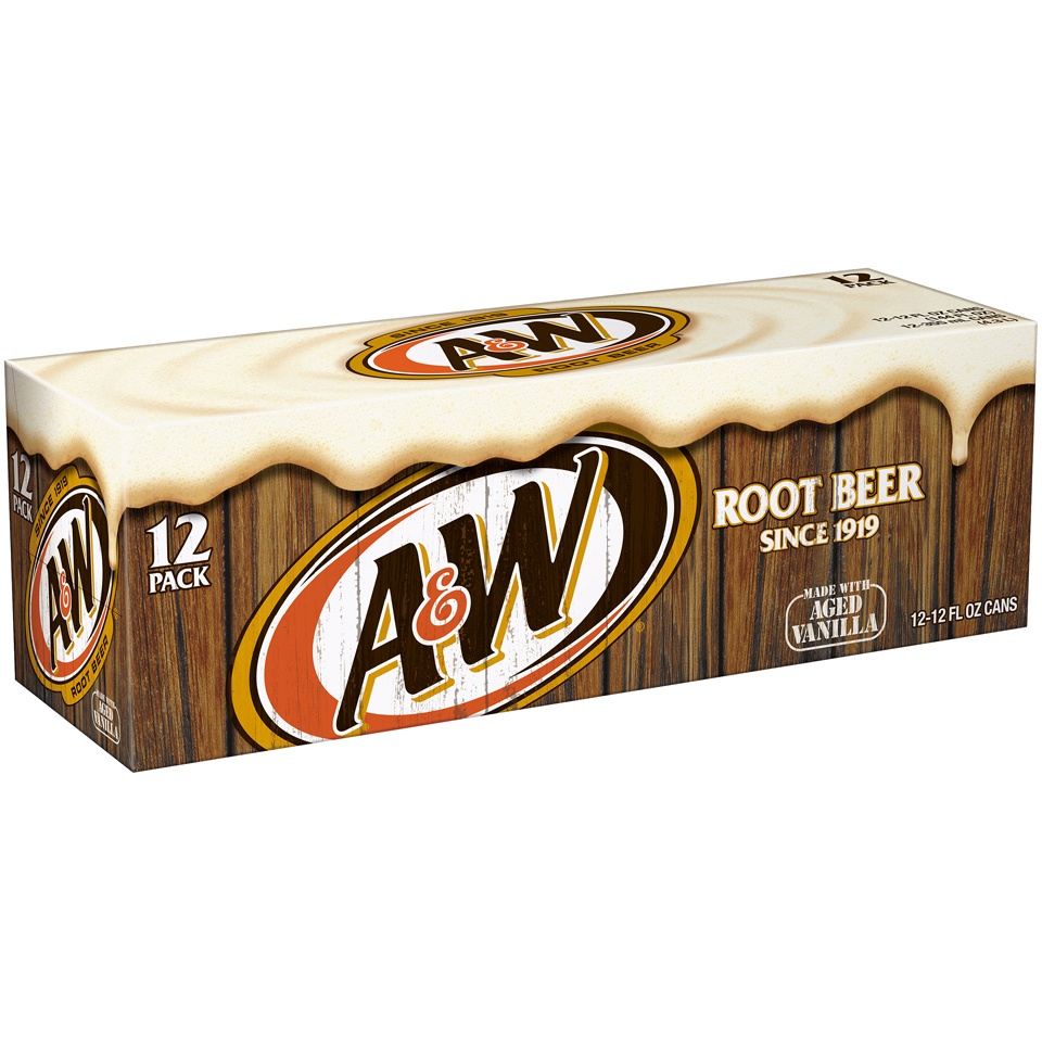 slide 2 of 3, A&W Root Beer 12Pk 12 Oz, 144 oz