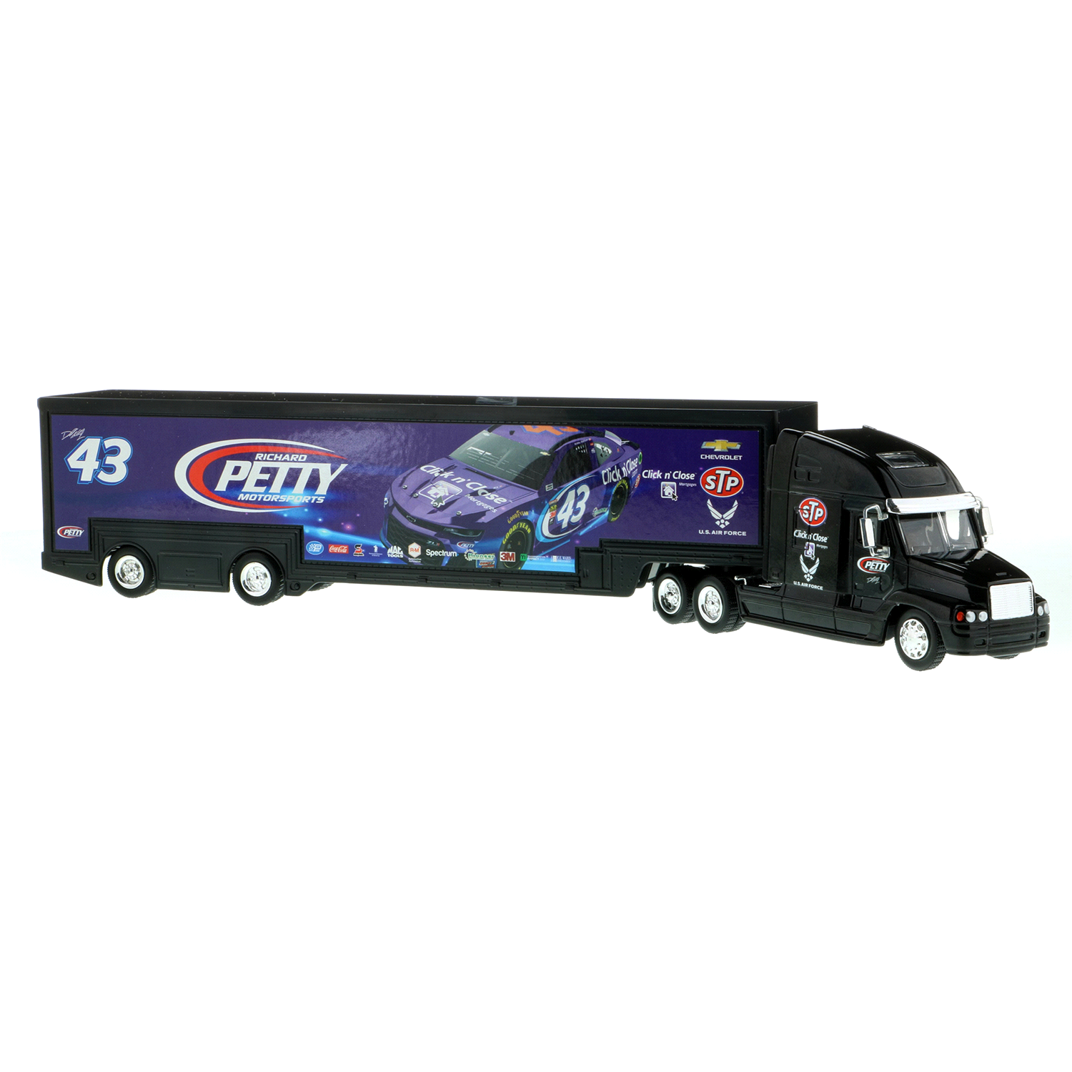 slide 3 of 4, NASCAR Authentics 1:64 Scale Diecast Hauler, 1 ct