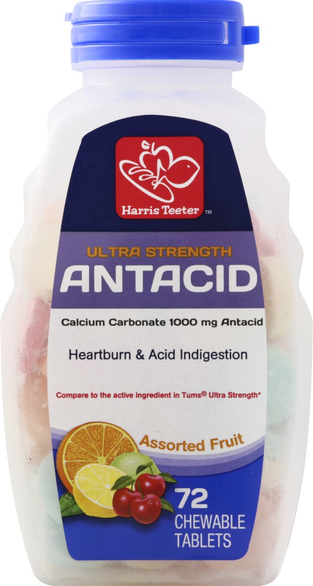 slide 2 of 9, Harris Teeter Antacid Ultra Asstd Fruit, 72 ct