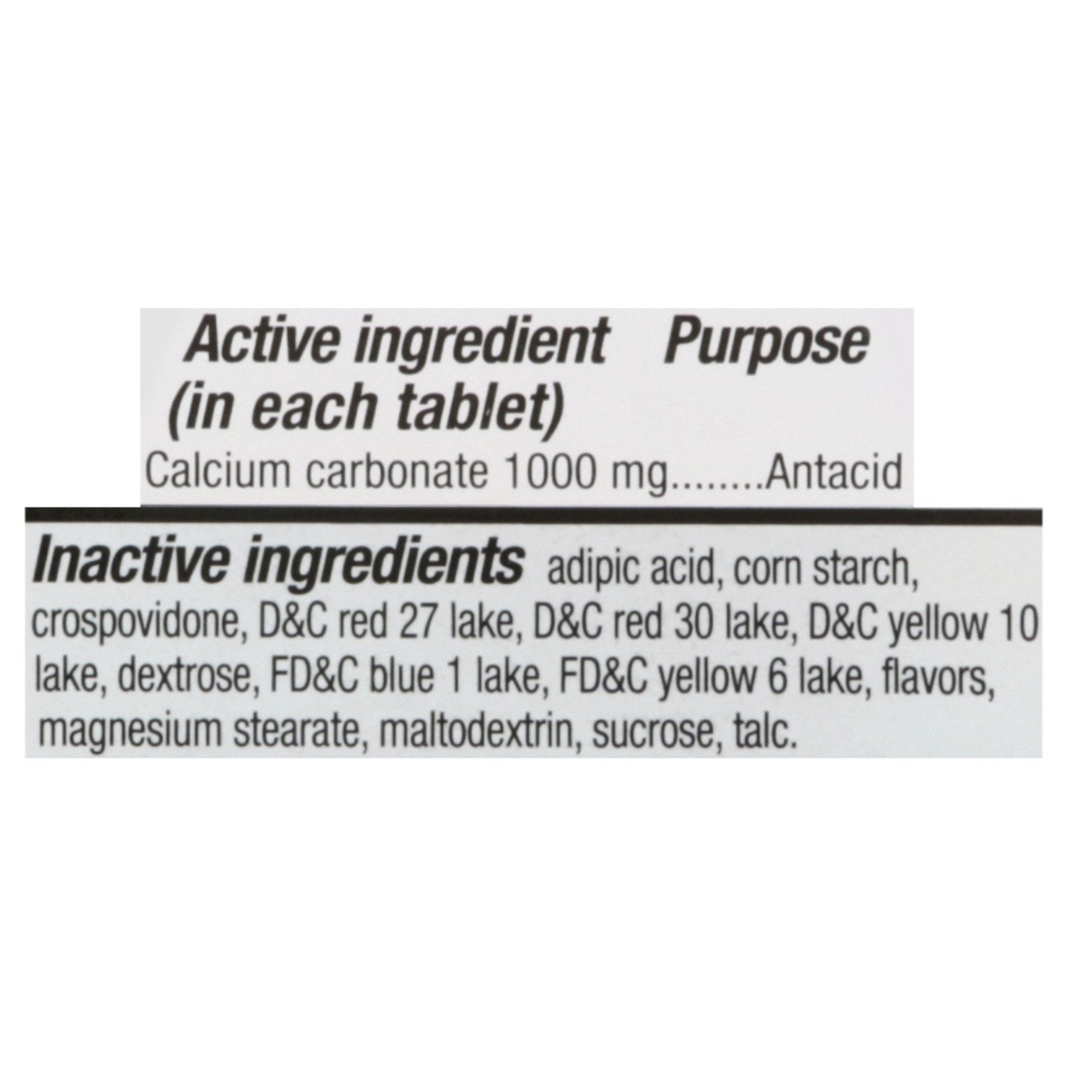 slide 9 of 9, Harris Teeter Antacid Ultra Asstd Fruit, 72 ct