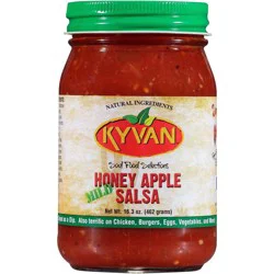 KYVAN Mild Honey Apple Salsa - 16.3oz