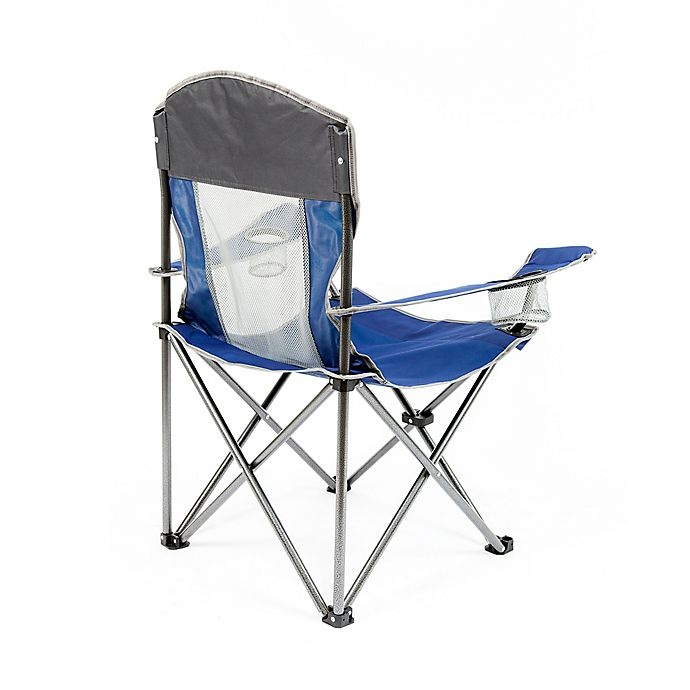 slide 5 of 9, Mac Sports X-Large Folding Chair - Blue, 1 ct
