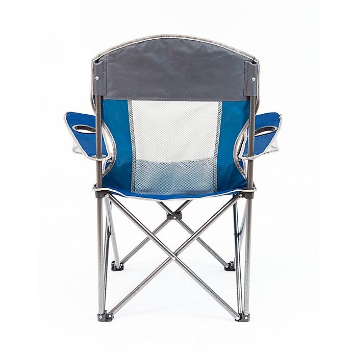 slide 7 of 9, Mac Sports X-Large Folding Chair - Blue, 1 ct