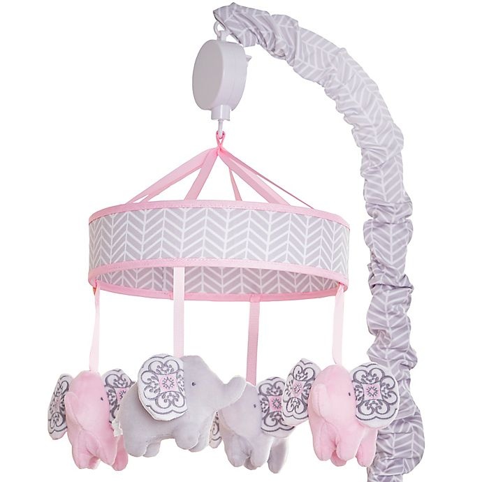 slide 1 of 2, Wendy Bellissimo Elodie Elephant Musical Mobile, 1 ct