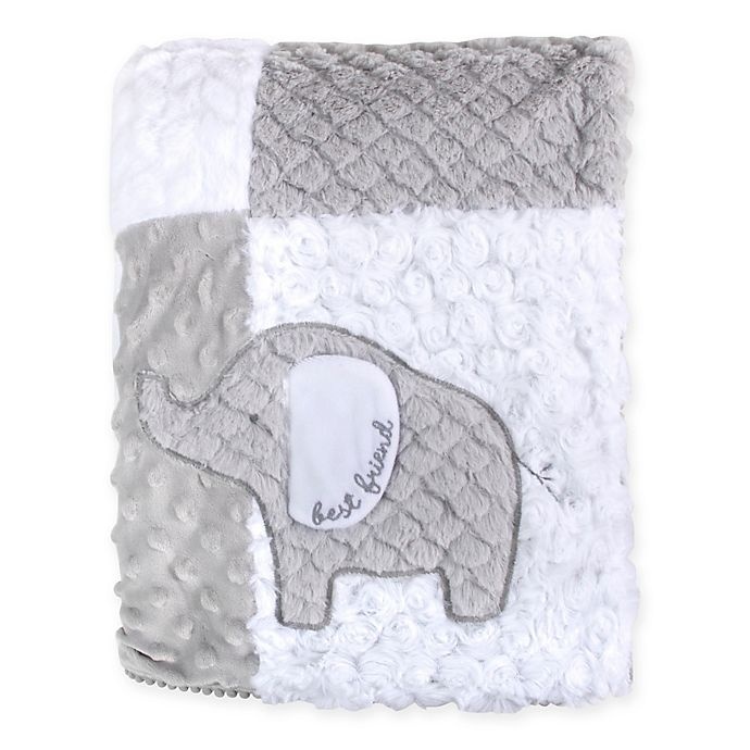 slide 4 of 4, A.D Sutton & Sons Wendy Bellissimo Patchwork Elephant Blanket, 1 ct