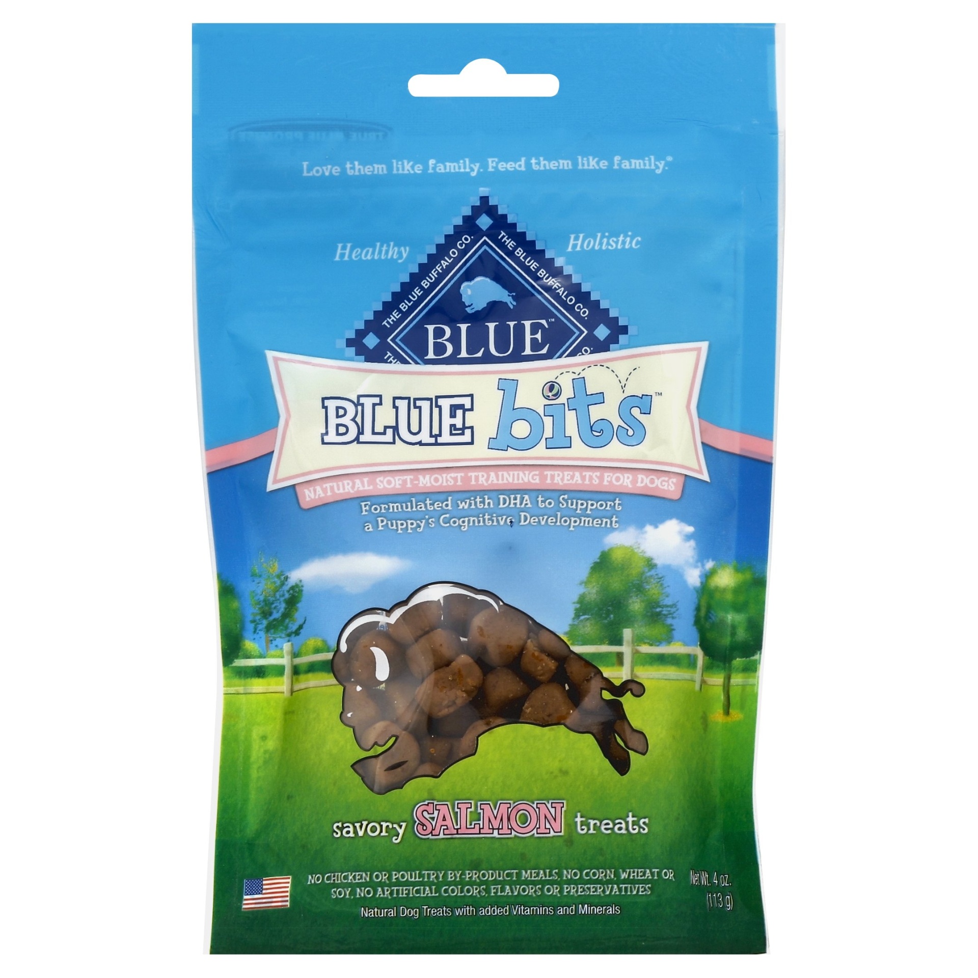 Blue Buffalo Blue Bits Savory Salmon Softmoist Training Dog Treats 4 oz Shipt