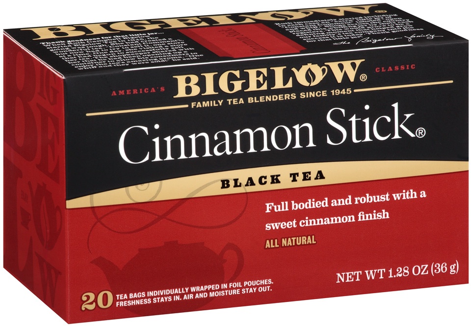 slide 2 of 7, Bigelow Cinnamon Stick Black Tea, 20 ct