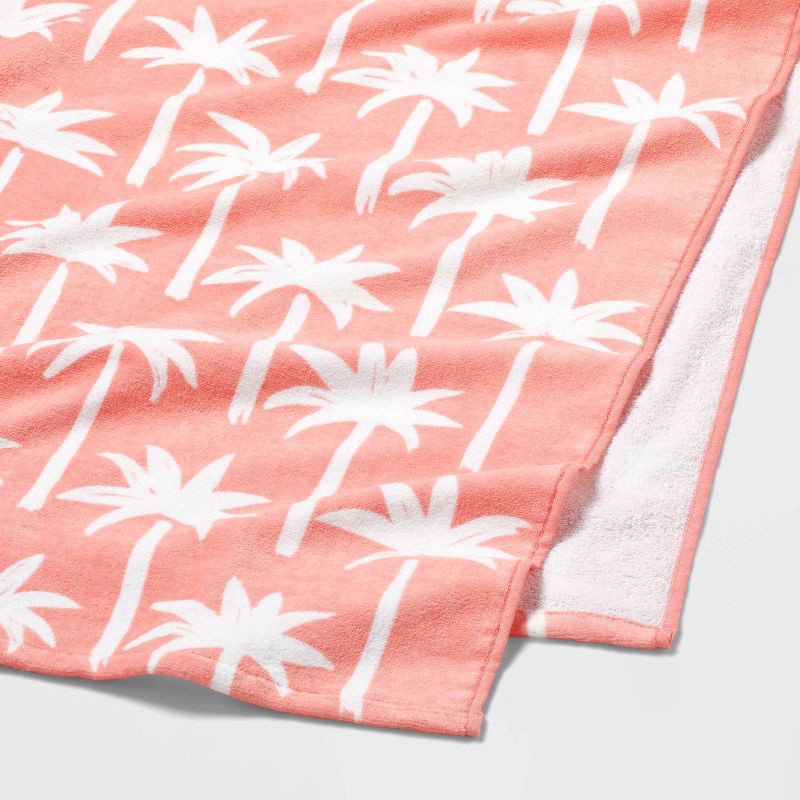 slide 3 of 4, Palm Tree Printed Beach Towel - Sun Squad™, 1 ct