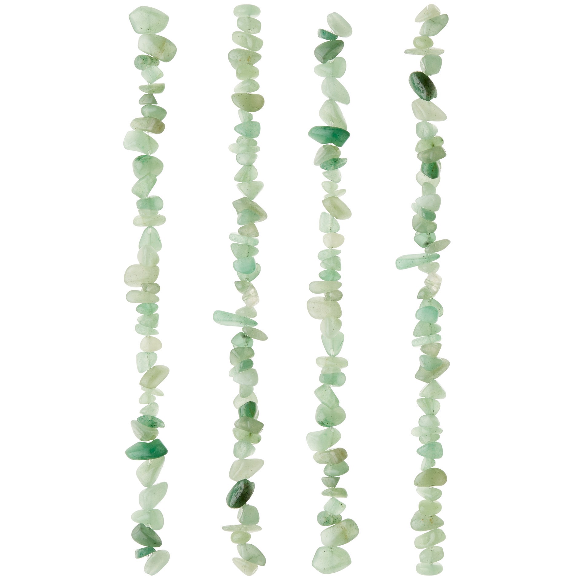 slide 3 of 3, Green Aventurine Chip Beads, 7mm By Bead Landing, 7mm