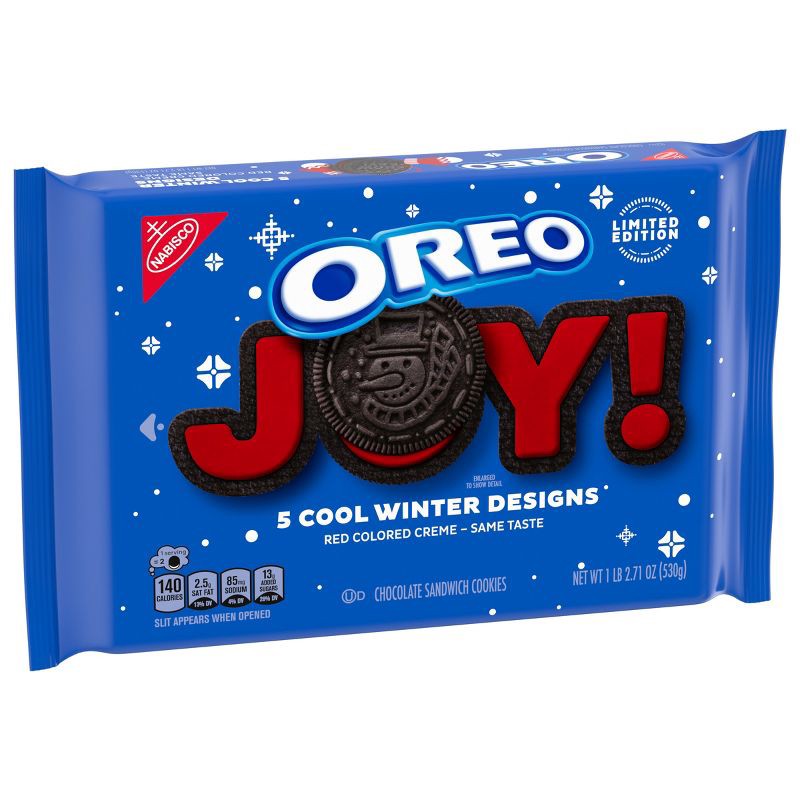 slide 6 of 13, Oreo Joy Red Crème Filled Cookies - 18.71oz, 18.71 oz