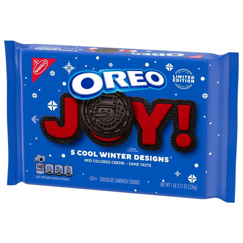 slide 7 of 13, Oreo Joy Red Crème Filled Cookies - 18.71oz, 18.71 oz