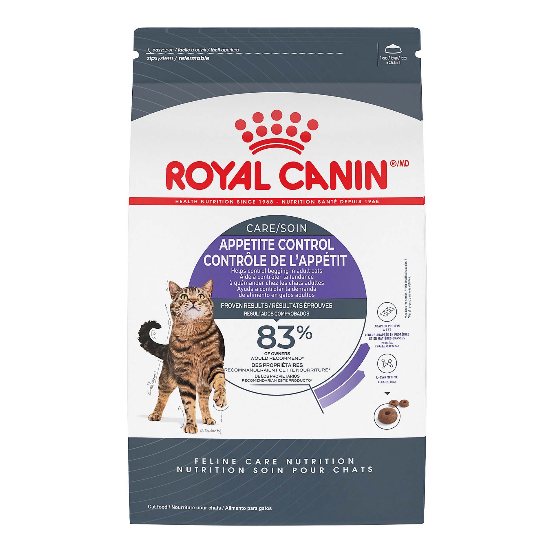 slide 1 of 1, Royal Canin Feline Health Nutrition Spayed/Neutered Appetite Control Dry Cat Food, 6 lb