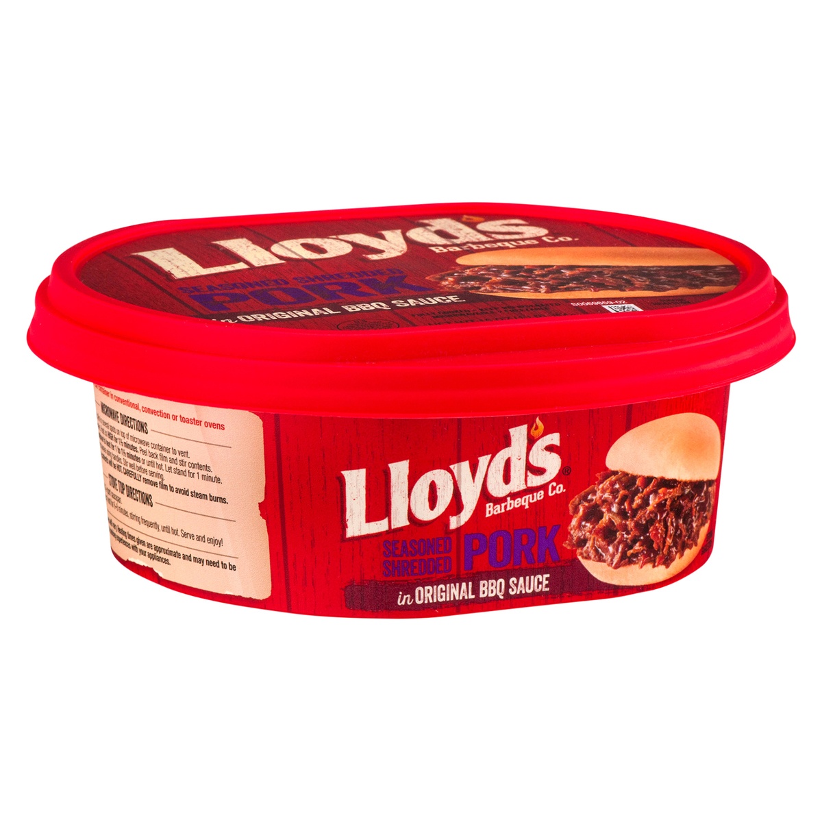 slide 7 of 9, Lloyd's Seasoned Shredded Pork in Original BBQ Sauce, 16 oz