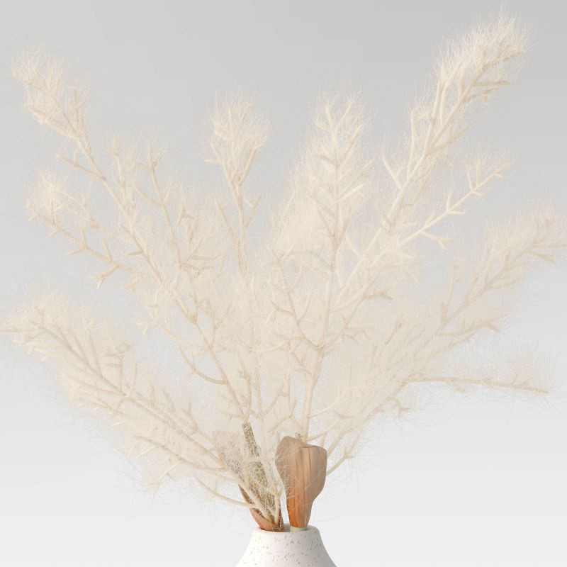 slide 4 of 4, Small Artificial Pampas Grass Arrangement - Threshold™: Ceramic Pot, Indoor Decor, Resin Filler, 1 ct