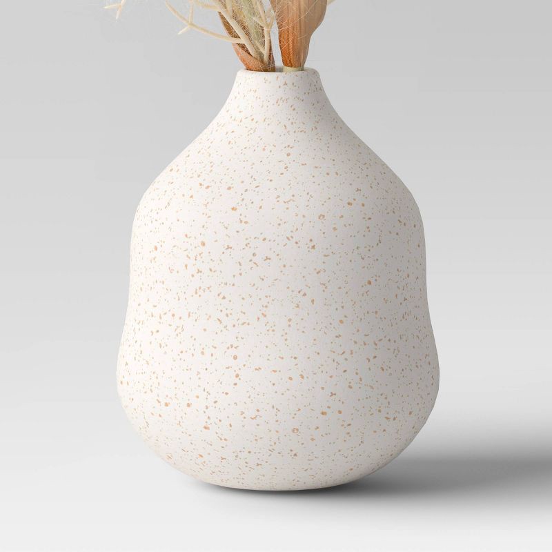 slide 3 of 4, Small Artificial Pampas Grass Arrangement - Threshold™: Ceramic Pot, Indoor Decor, Resin Filler, 1 ct