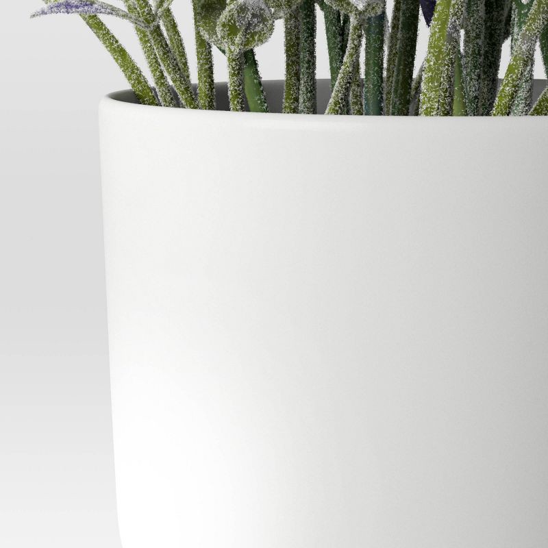 slide 4 of 4, Artificial Mini Arrangement Potted Plant Lavender - Threshold™, 1 ct