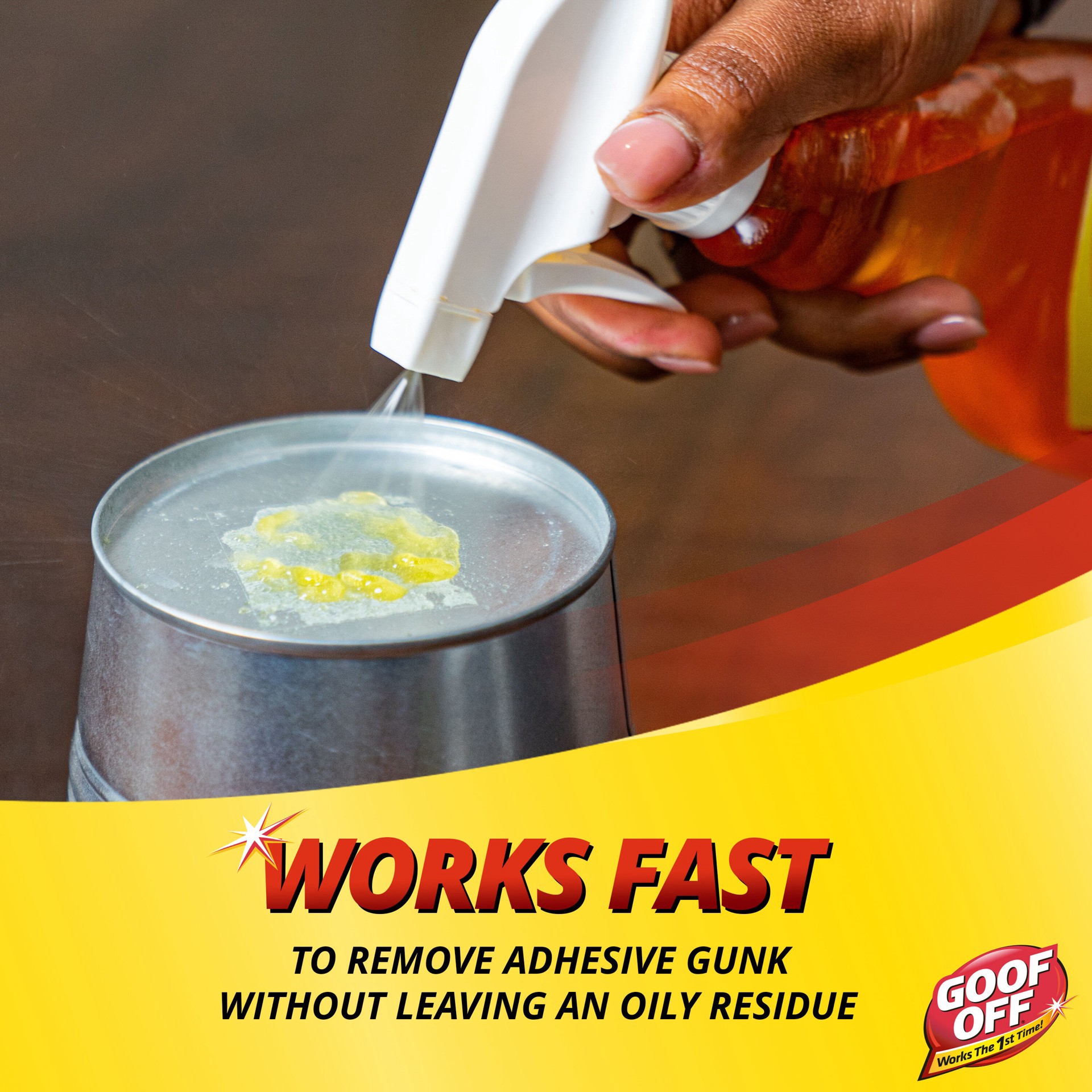 slide 6 of 6, Goof Off Adhesive Gunk Remover, 16 oz