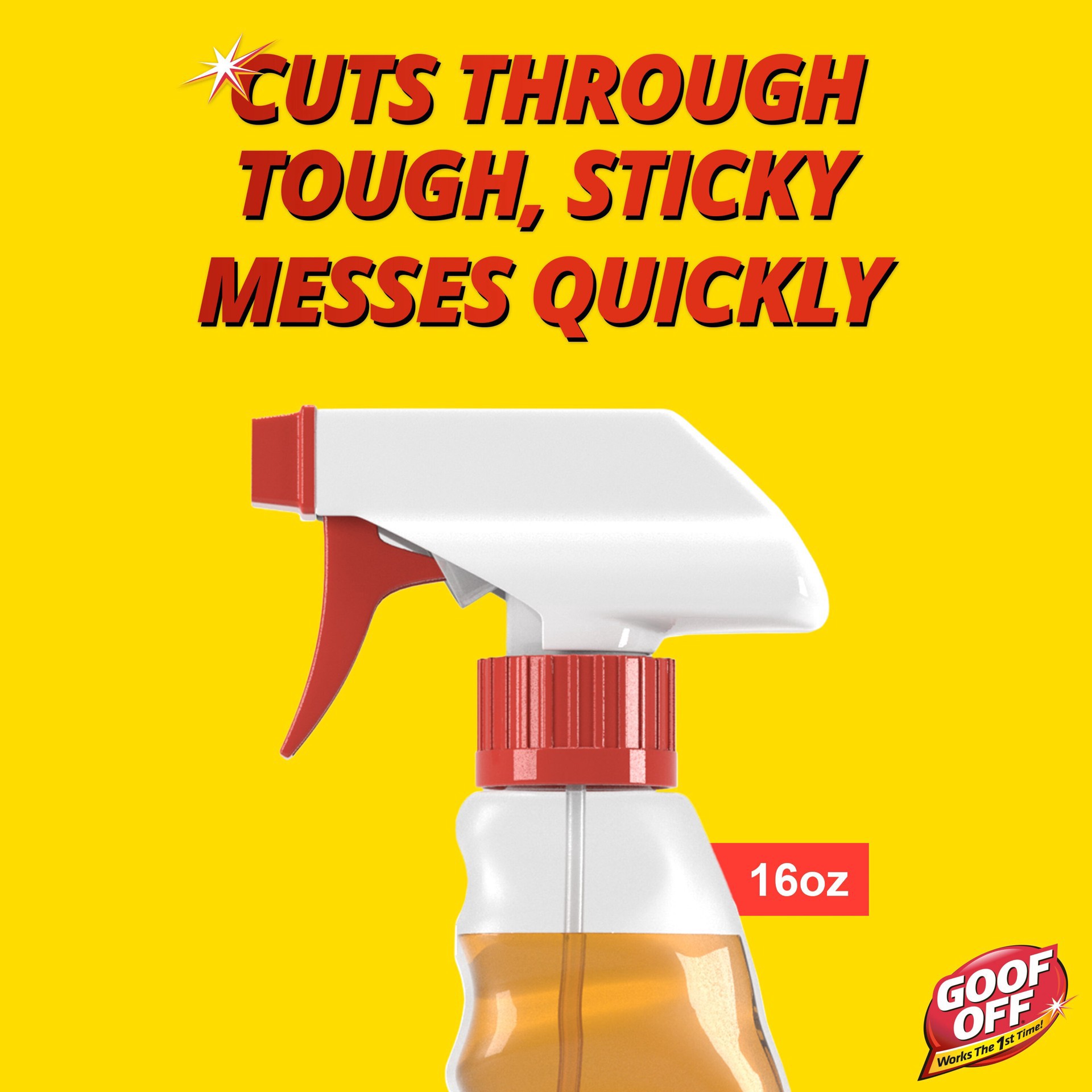 slide 2 of 6, Goof Off Adhesive Gunk Remover, 16 oz