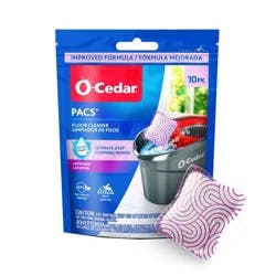 O-Cedar Lavender PACS Hard Floor Cleaner - 10ct