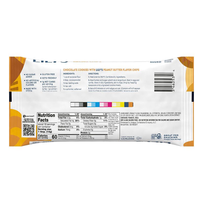 slide 4 of 7, Lily's Sweets Lily's Peanut Butter Baking Chips - 9oz, 9 oz