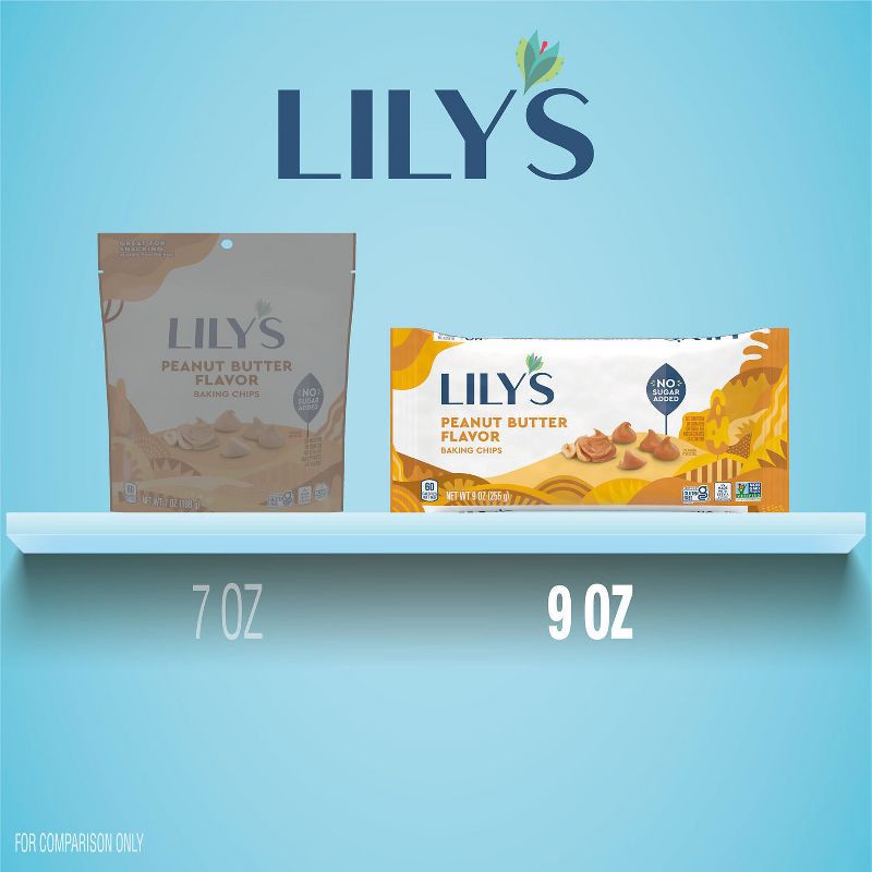 slide 7 of 7, Lily's Sweets Lily's Peanut Butter Baking Chips - 9oz, 9 oz