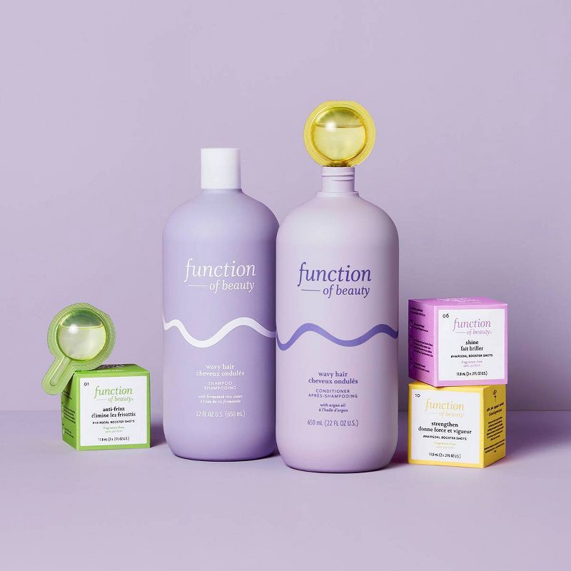 slide 3 of 6, Function of Beauty Wavy Hair Shampoo Jumbo - 22 fl oz, 22 fl oz