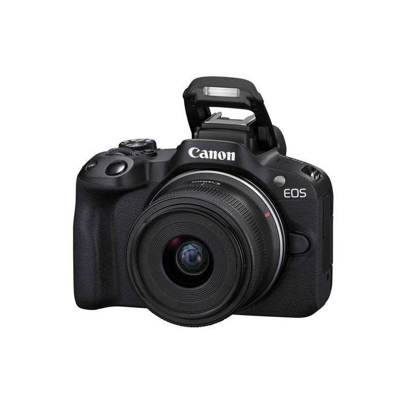 slide 4 of 7, Canon EOS R50 RF-S18-45mm F4.5-6.3mm IS STM Kit: Mirrorless Wi-Fi Digital Camera, 1 ct