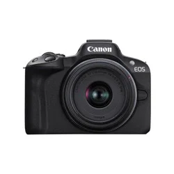 Canon EOS R50 RF-S18-45mm F4.5-6.3mm IS STM Kit: Mirrorless Wi-Fi Digital Camera