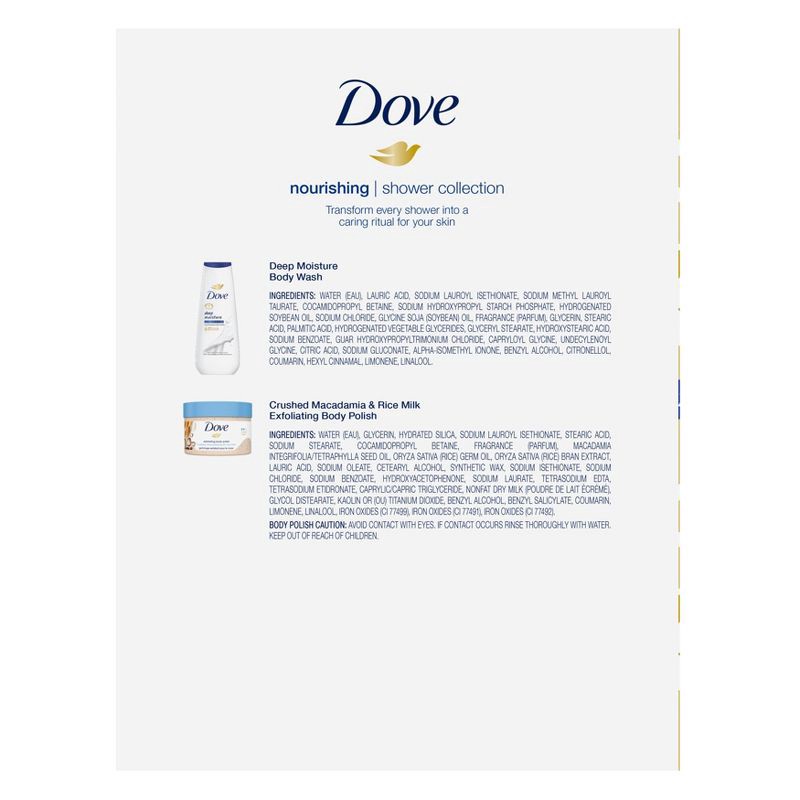 slide 2 of 3, Dove Beauty Nourishing Care Gift Set - 2ct/30.5 fl oz, 2 ct, 30.5 fl oz