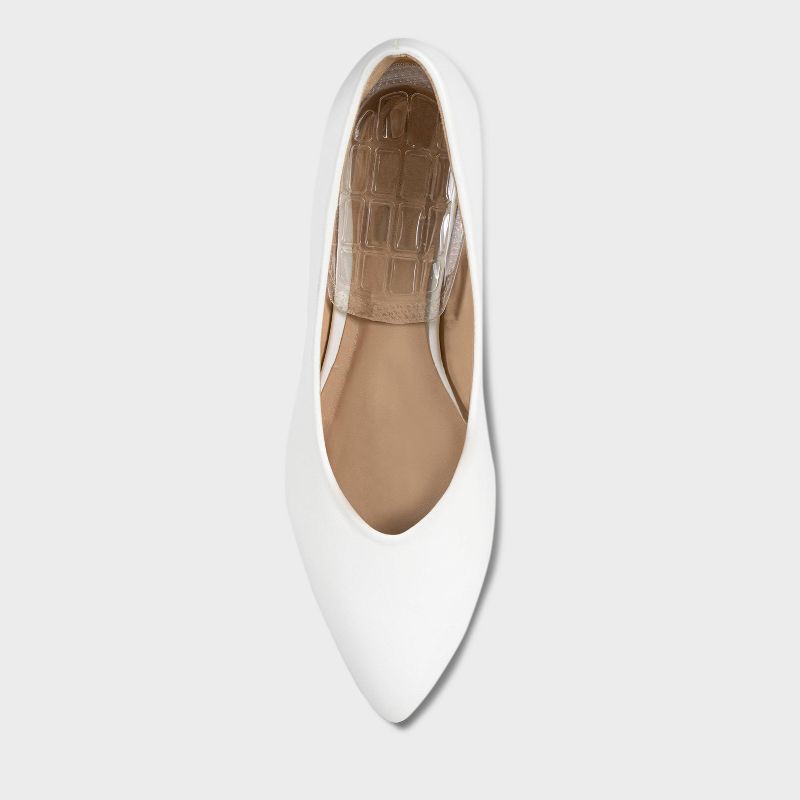 slide 3 of 5, Fab Feet Women's by Foot Petals Air Gel Heel Cup Insoles - Clear, 1 ct