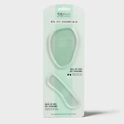 Fab Feet Women's by Foot Petals Fit Essentials Gel Shoe Cushions - Clear