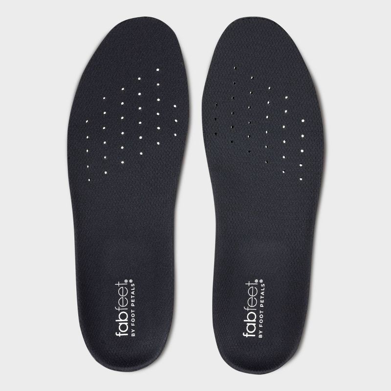 slide 2 of 5, Fab Feet Women's by Foot Petals Insoles Cushions - Gray, 1 ct