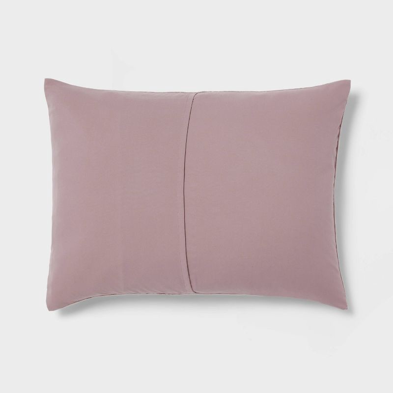 slide 5 of 5, 3pc King Luxe Distressed Crinkle Velvet Comforter and Sham Set Mauve - Threshold™: OEKO-TEX Certified, 3 ct