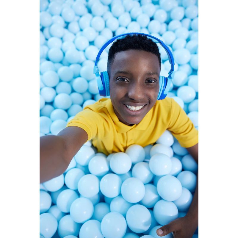 slide 6 of 11, Altec Lansing Kid Safe 2-in-1 Bluetooth Wireless Headphones - Hero Blue, 1 ct