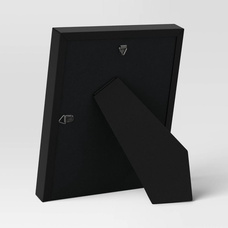 slide 4 of 4, 5"x7" Deep Profile Metal Table Frame Black - Threshold™, 1 ct