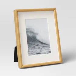 5"x7" Deep Profile Metal Table Frame Brass - Threshold™