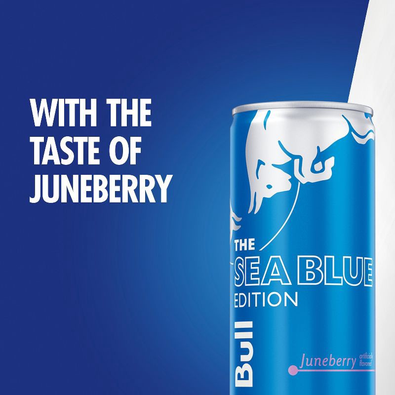 slide 9 of 10, Red Bull Sea Blue Edition Energy Drink - 12 fl oz Can, 12 fl oz