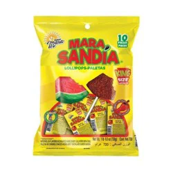 Dulces Mara King Size Sandia Candy Variety Pack - 10ct