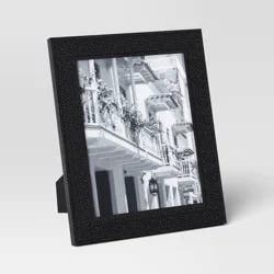 8"x10" Caning Table Frame Black - Threshold™: Modern Rectangular Photo Display, Wall Mount & Easel Back