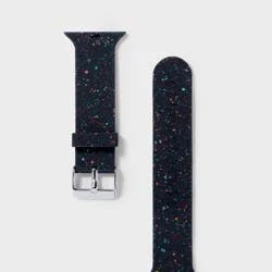 Apple Watch Silicone Band 42/44/45mm - heyday™ Black Speckle