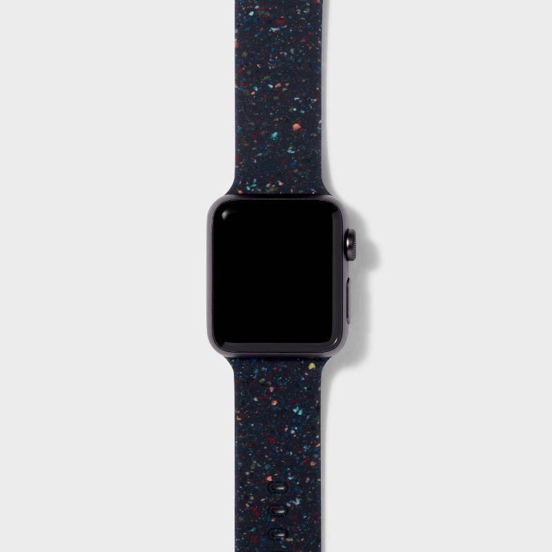 slide 2 of 3, Apple Watch Silicone Band 38/40/41mm - heyday™ Black Speckle, 1 ct