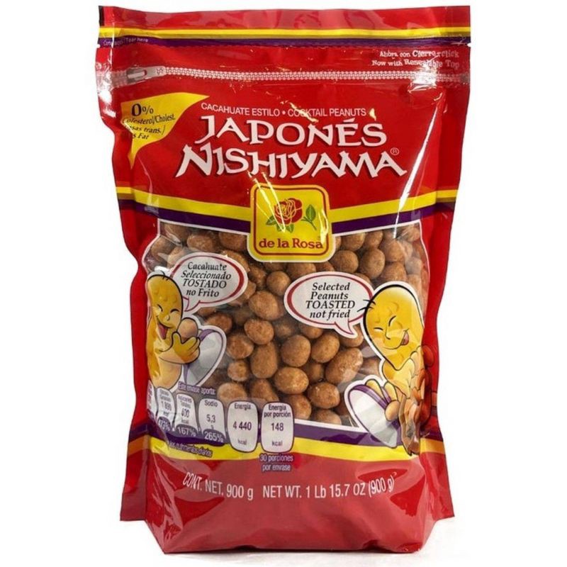slide 1 of 5, De La Rosa Japones Peanuts Candy Value Pack - 32oz, 32 oz