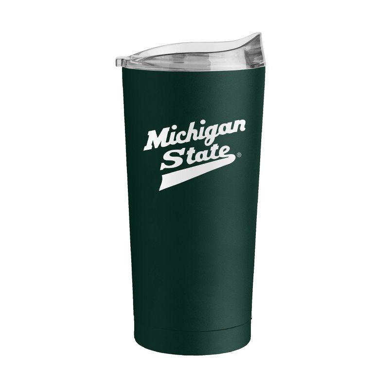 slide 2 of 2, NCAA Michigan State Spartans 20oz Powder Coat Tumbler, 20 oz