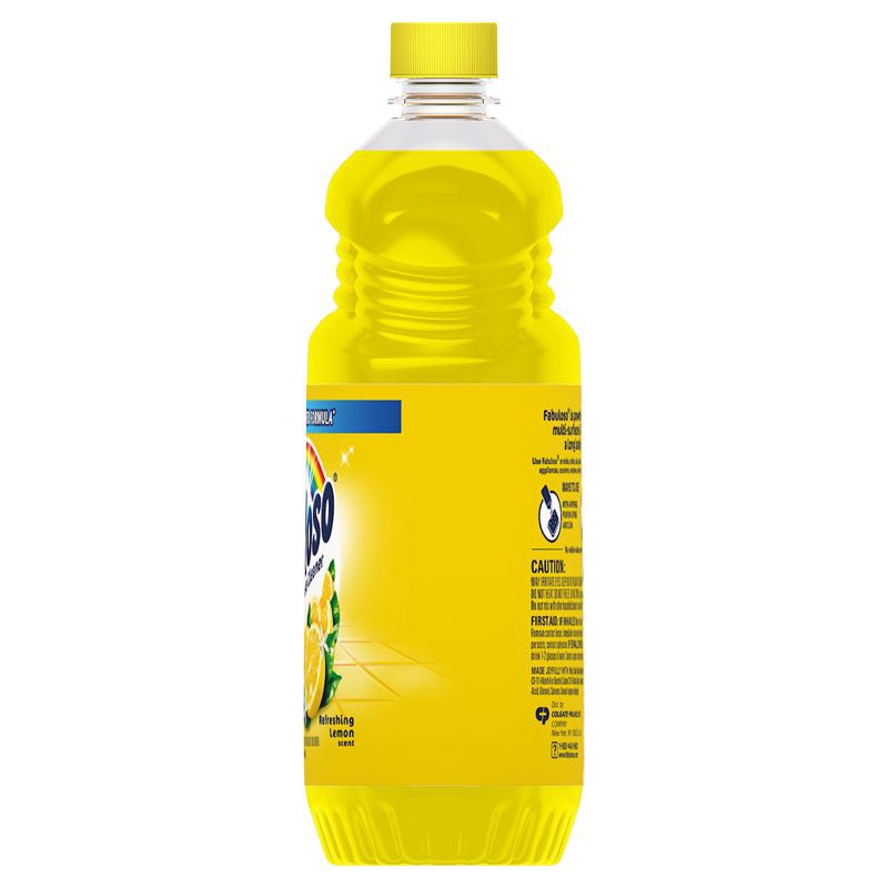 slide 12 of 12, Fabuloso Lemon Scent Multi-Purpose Cleaner - 2X Concentrated Formula Floor Cleaner - 56 fl oz, 56 fl oz