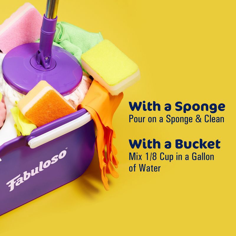 slide 7 of 12, Fabuloso Lemon Scent Multi-Purpose Cleaner - 2X Concentrated Formula Floor Cleaner - 56 fl oz, 56 fl oz