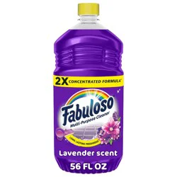 Fabuloso Lavender Multi-Purpose Cleaner 2X Concentrated Formula Floor Cleaner - 56 fl oz: Plastic Bottle, Multi-Surface, Cleaning Solution