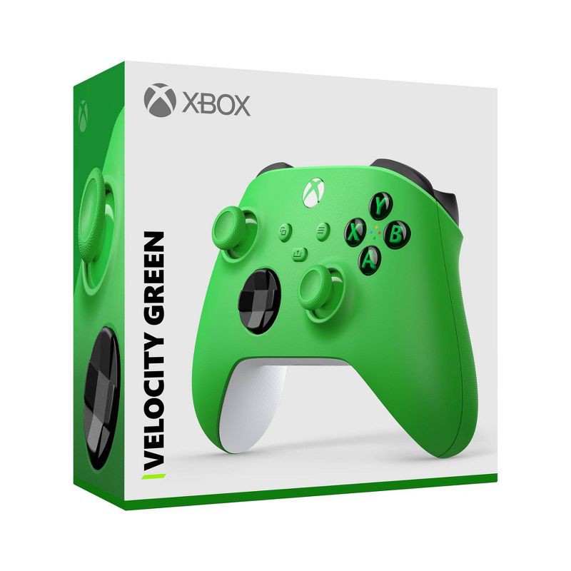 slide 5 of 6, Microsoft Xbox Series X|S Wireless Controller - Velocity Green, 1 ct