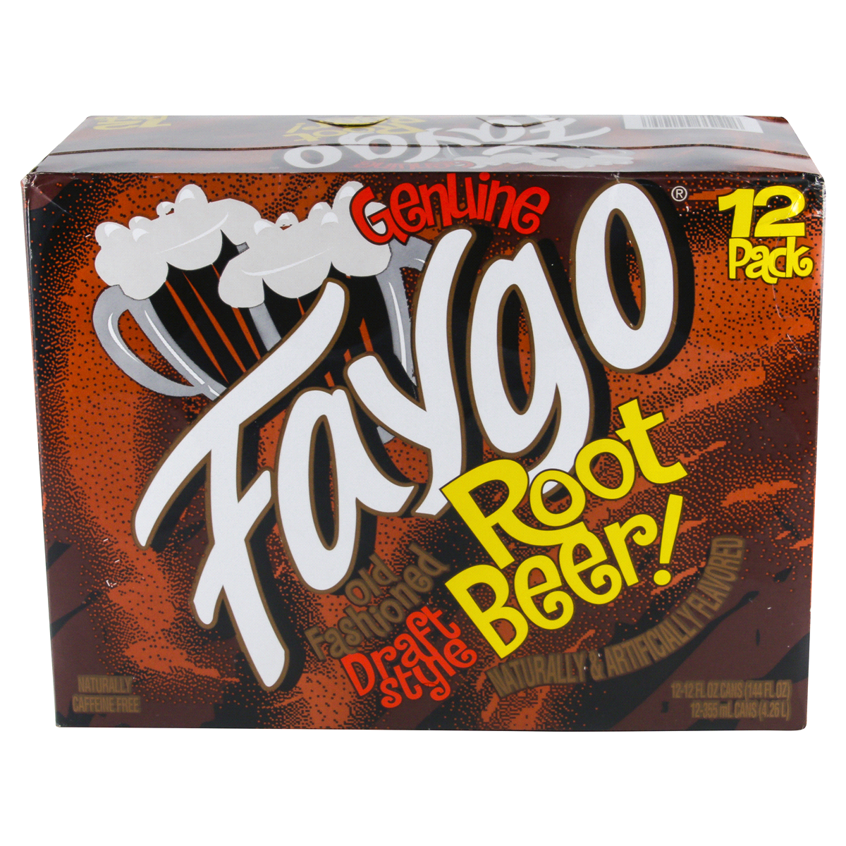 Faygo Draft Style Root Beer 12 Ct 12 Fl Oz Shipt