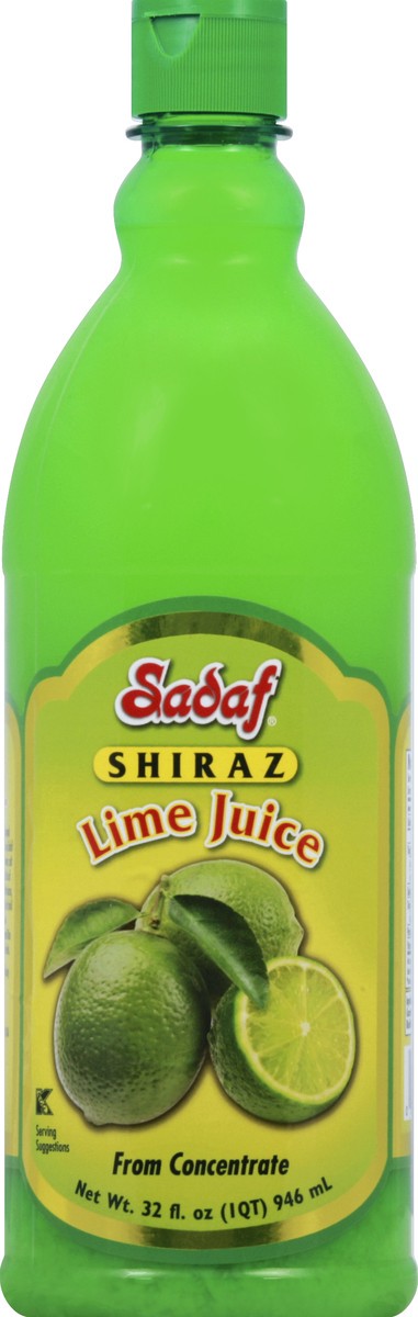 slide 2 of 3, Sadaf Lime Juice - 32 oz, 32 oz