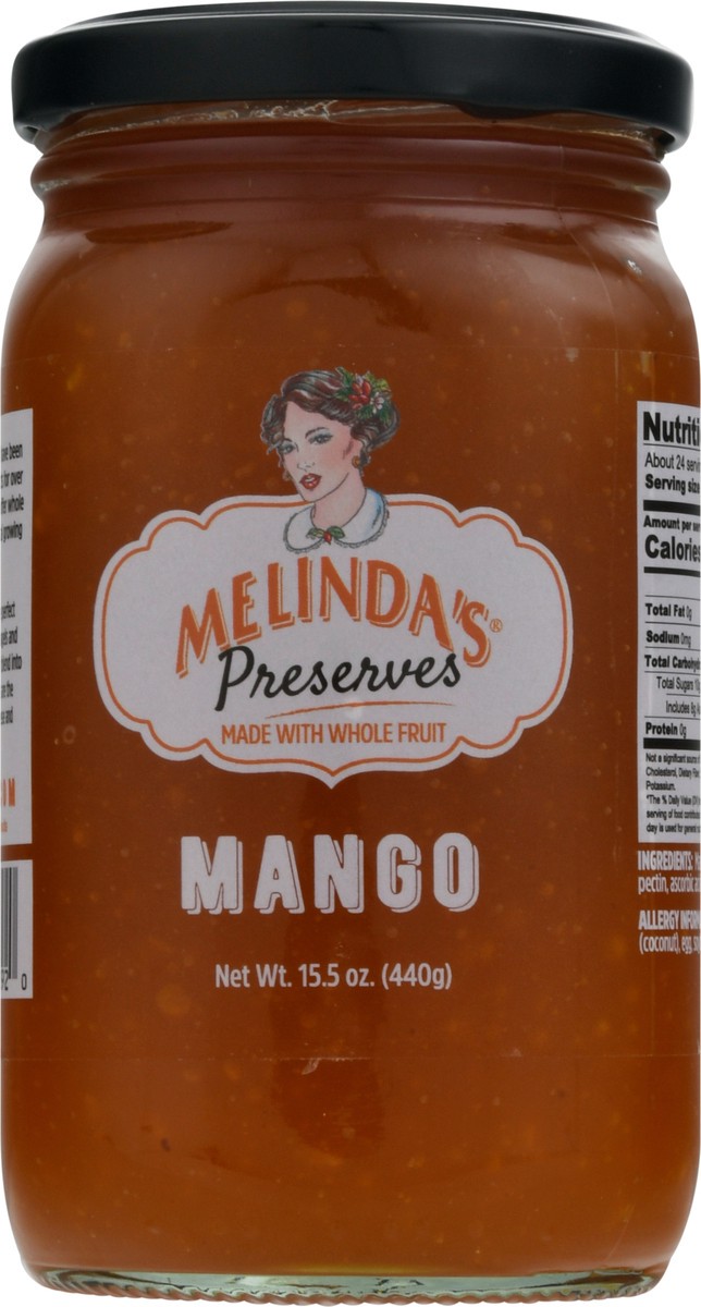 slide 6 of 9, Melinda's Wing Sauce Mango Preserves, 15.5 oz